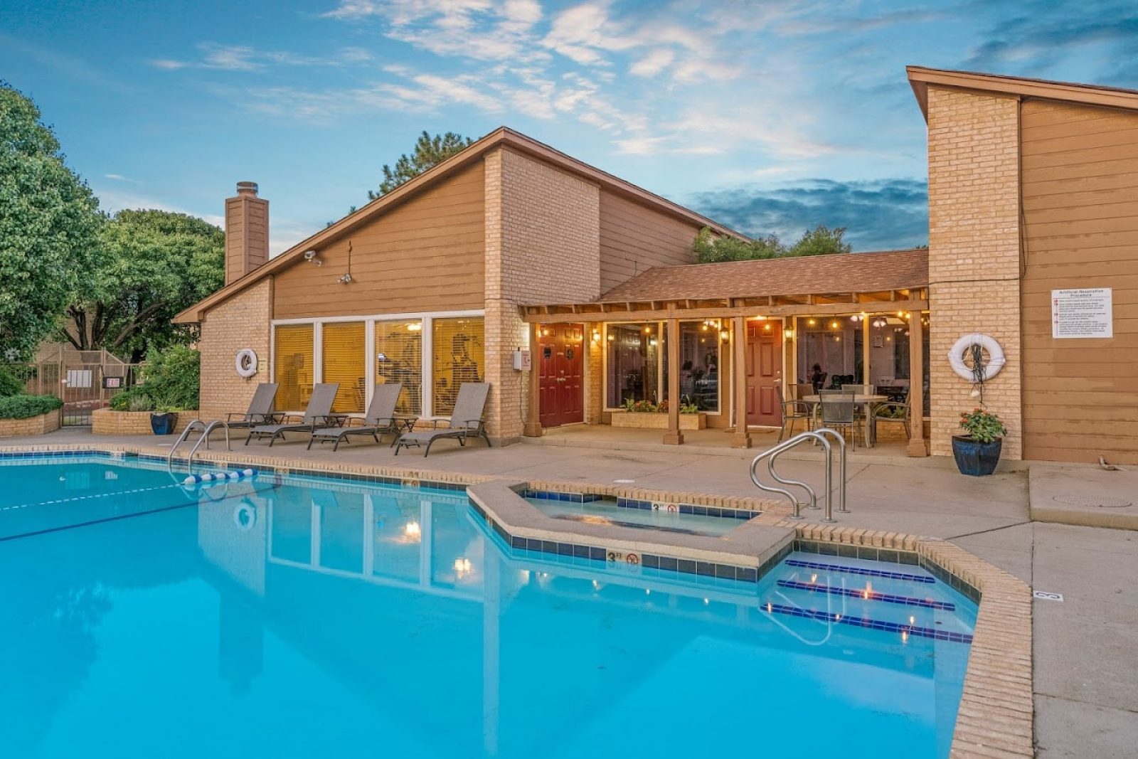 A First Pacific community at golden hour